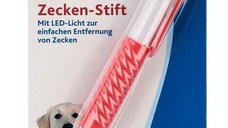 Trixie, penseta pentru indepartarea capuselor, cu LED, 14 cm