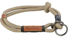 Trixie Zgarda Coarda Be Nordic, L - XL: 55 cm / 13 mm, Nisipiu/ Negru
