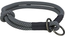 Trixie Zgarda Coarda, S - M: 40 cm/ 10 mm, Negru/ Gri