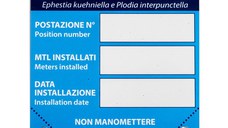 Twist-tie Indicator Istoric Aplicare Cablu Feromon 7x7 cm