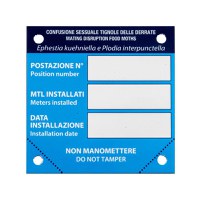 Twist-tie Indicator Istoric Aplicare Cablu Feromon 7x7 cm - 1