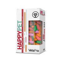 Vetapro Happy Pet, Complex Multivitamine si Minerale Caini Adulti, 60 tablete - 1