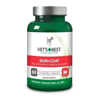 Vet's Best Skin & Coat, 60 tablete - 1