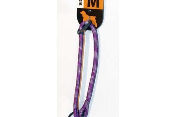 Walkit Special Round Rope Zgarda caine violet (M) 0.8 x 35 - 40 cm