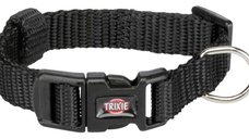 Zgarda Ajustabila Premium XXS-XS 15-25cm/10mm Negru 202101
