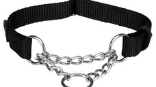 Zgarda Chinga cu Lant Strangulanta 45-70 cm/25 mm Negru 202901