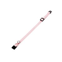 Zgarda Flamingo Light Pink Cu Clopotel Pisici, 30 cm - 1