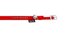 ZGARDA FLAMINGO RED CU CLOPOTEL & STRASURI PENTRU PISICI 30CM*10MM/67682