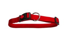 Zgarda Nylon Caini Rosie Click 25 mm x 45-70 cm