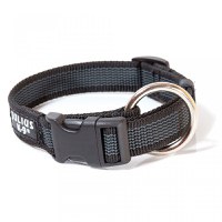 Zgarda nylon reglabila, Gri, 25 mm - 1