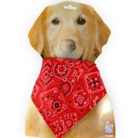 ZGARDA PENTRU CAINI FLAMINGO ROSIE CU BANDANA 40-65CM/505761 - 1