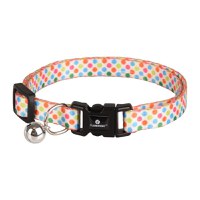 ZGARDA PENTRU PISICI,FLAMINGO, ARYA BULINE MULTICOLORE 20-35CMx10MM - 1