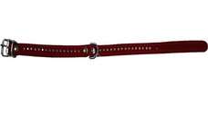 Zgarda Velur pentru Caini Milan Strasuri 1 Rand 30 cm
