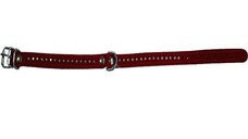 Zgarda Velur pentru Caini Milan Strasuri 1 Rand 30 cm