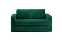 Canapea Extensibilă 2 locuri LETO, cu saltea pliabilă, 160 x 77 x 83 cm - 1