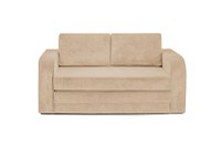 Canapea Extensibilă 2 locuri LETO, cu saltea pliabilă, 160 x 77 x 83 cm - 1