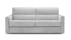 Canapea Extensibilă 2 locuri SOHO, cu mecanism și saltea din spumă inclusă, 187 x 103 x 83 cm, Gri - Outlet