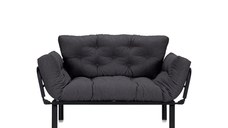 Canapea Extensibilă 2 locuri SUNNY, pentru terasă, 155x70x85 cm