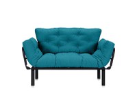 Canapea Extensibilă 2 locuri SUNNY, pentru terasă, 155x70x85 cm - 2