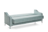 Canapea Extensibilă 3 locuri AQUA, cu ladă de depozitare, 212x70x97 cm - 2