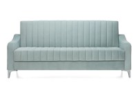 Canapea Extensibilă 3 locuri AQUA, cu ladă de depozitare, 212x70x97 cm - 1