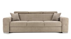 Canapea Extensibilă 3 locuri BELLAGIO, cu tetiere reglabile, 242x95x99 cm