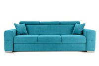 Canapea Extensibilă 3 locuri BELLAGIO, cu tetiere reglabile, 242x95x99 cm - 1