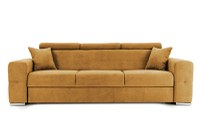 Canapea Extensibilă 3 locuri BELLAGIO, cu tetiere reglabile, 242x95x99 cm - 1