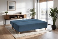 Canapea Extensibilă 3 locuri CANDY, cu ladă de depozitare, 190x95x100 cm - 5