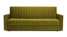 Canapea Extensibilă 3 locuri EMERALD, cu ladă de depozitare, 215x70x90 cm