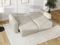 Canapea Extensibilă 3 locuri GEORGIA, cu 2 lăzi depozitare, 248x110x90 cm - 4