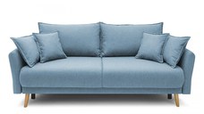 Canapea Extensibilă 3 locuri JULIET, cu ladă de depozitare, 215x88x95 cm