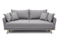 Canapea Extensibilă 3 locuri JULIET, cu ladă de depozitare, 215x88x95 cm - 1