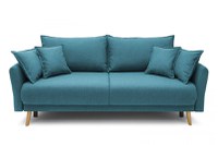 Canapea Extensibilă 3 locuri JULIET, cu ladă de depozitare, 215x88x95 cm - 1