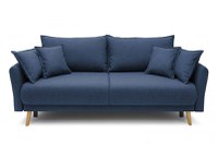 Canapea Extensibilă 3 locuri JULIET, cu ladă de depozitare, 215x88x95 cm - 1