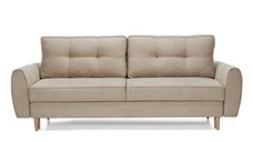 Canapea Extensibilă 3 locuri, RIGA, cu ladă de depozitare, 229x90x90 cm