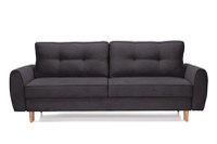 Canapea Extensibilă 3 locuri, RIGA, cu ladă de depozitare, 229x90x90 cm - 1