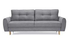 Canapea Extensibilă 3 locuri, RIGA, cu ladă de depozitare, 229x90x90 cm