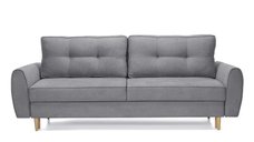 Canapea Extensibilă 3 locuri, RIGA, cu ladă de depozitare, 229x90x90 cm
