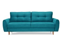 Canapea Extensibilă 3 locuri, RIGA, cu ladă de depozitare, 229x90x90 cm - 1