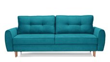 Canapea Extensibilă 3 locuri, RIGA, cu ladă de depozitare, 229x90x90 cm