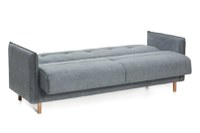 Canapea Extensibilă 3 locuri STONE, cu ladă de depozitare, 210x70x98 cm - 2