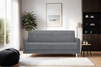 Canapea Extensibilă 3 locuri STONE, cu ladă de depozitare, 210x70x98 cm - 4