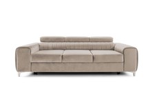 Canapea Extensibilă 3 locuri TIME, cu tetiere reglabile, cu suport lombar, 255x97x94 cm