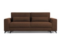 Canapea Extensibilă 3 locuri TIVOLI, cu ladă depozitare, 240x105x95 cm, Maro - Outlet - 1