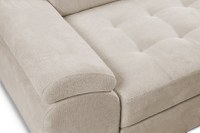 Canapea Extensibilă 3 locuri TRENDY, cu tetiere reglabile, 250x95x105 cm - 5