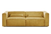 Canapea Extensibilă 3 locuri ZANETTO, cu 2 lăzi depozitare, 240x100x70 cm - 1