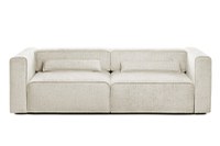 Canapea Extensibilă 3 locuri ZANETTO, cu 2 lăzi depozitare, 240x100x70 cm - 1