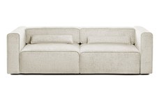 Canapea Extensibilă 3 locuri ZANETTO, cu 2 lăzi depozitare, 240x100x70 cm