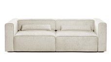 Canapea Extensibilă 3 locuri ZANETTO, cu 2 lăzi depozitare, 240x100x70 cm
